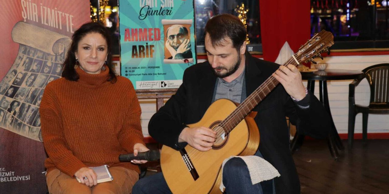 İZMİT BELEDİYESİ AHMED ARİF’İ ANDI