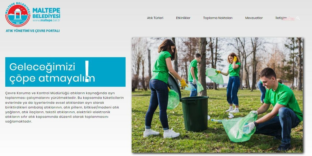 MALTEPE’YE ÖZEL ATIK YÖNETİM VE ÇEVRE PORTALI