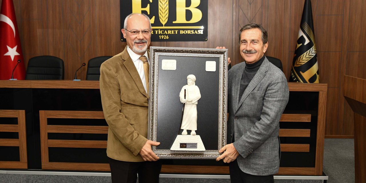 TEPEBAŞI BELEDİYESİ'NDEN ESKİŞEHİR TİCARET BORSASI'NA ZİYARET