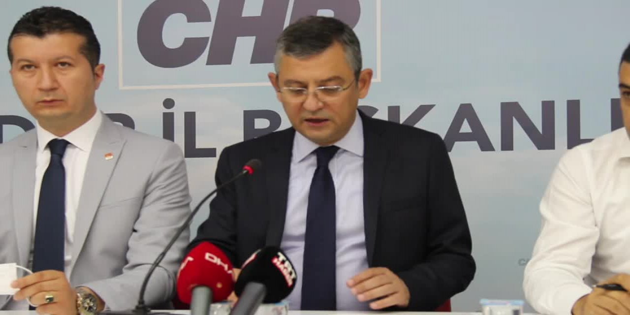 CHP'LİÖZGÜR ÖZEL, BURDUR'DAN ERDOĞAN'A SESLENDİ: TÜRKİYE'Yİ HAPİSHANEYE DÖNDÜRDÜN
