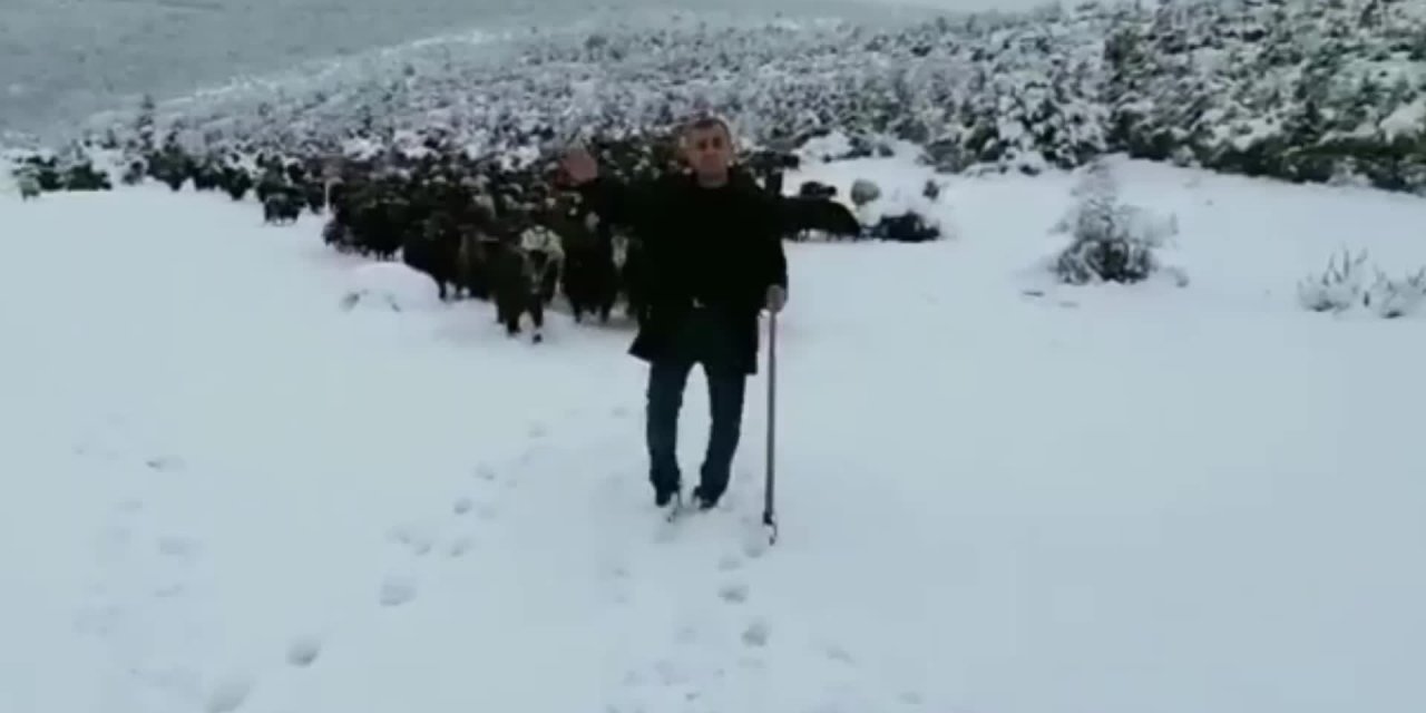 HEMŞİN KOYUNU KIŞLANIN YOLUNU TUTTU, ÜRETİCİ İSE OT VE SAMANIN FİYATINI DÜŞÜNÜYOR