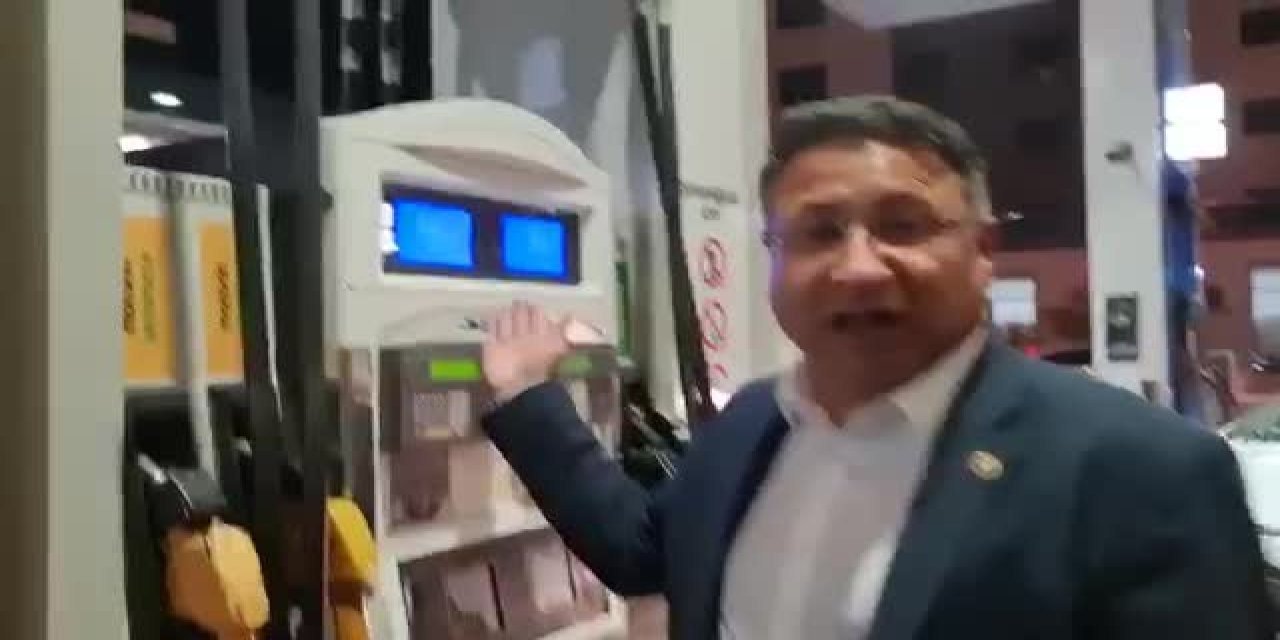 CHP'Lİ PURÇU, AKARYAKIT İSTASYONUNDA SORDU: "VATANDAŞI KAZIKLAMAYA NİYE DEVAM EDİYORSUNUZ?”