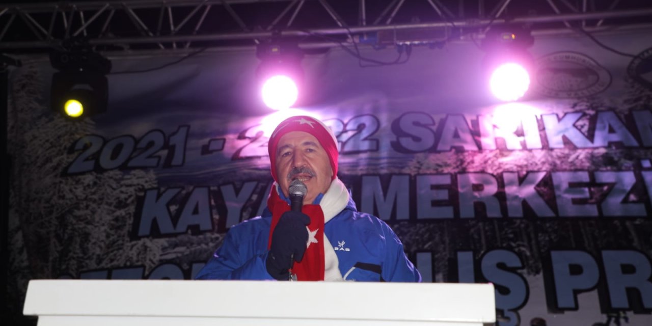 SARIKAMIŞ’TA KAYAK SEZONU AÇILDI