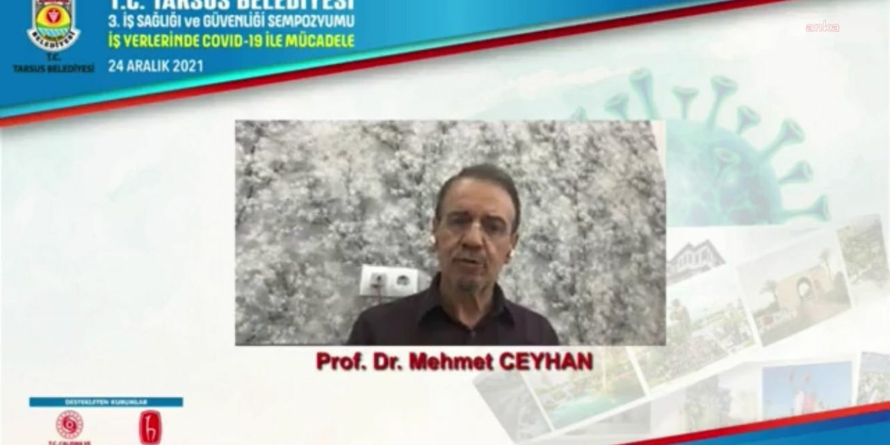 TARSUS BELEDİYESİ’NİN 3. İŞ SAĞLIĞI VE GÜVENLİĞİ SEMPOZYUMU ÇEVRİMİÇİ OLARAK YAPILDI