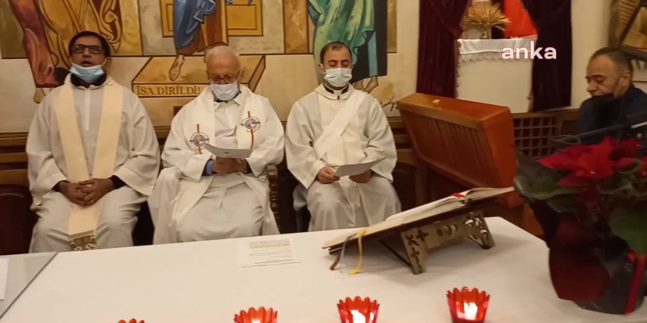 ANTAKYA TÜRK KATOLİK KİLİSESİ'NDE NOEL KUTLAMASI