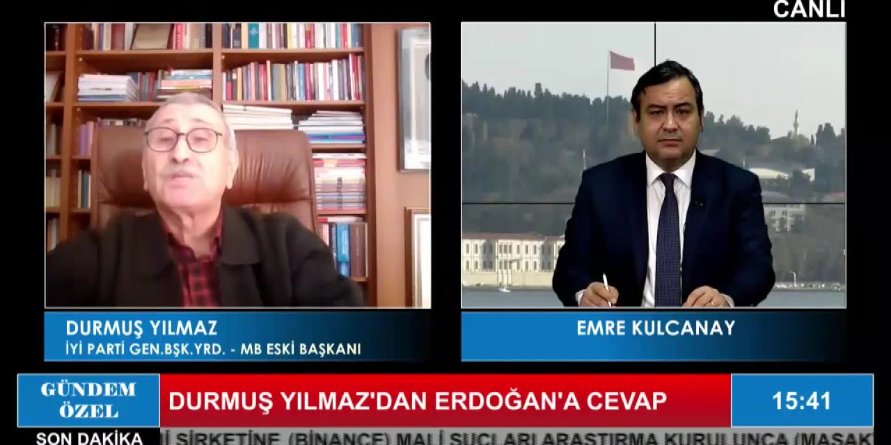 DURMUŞ YILMAZ: “BİZİM ÜZERİMİZDEN MESAJ VERİLİYOR, ‘BİZE ELEŞTİRİ YÖNELTMEYİN, BİZİ TENKİT ETMEYİN' DENİLİYOR”