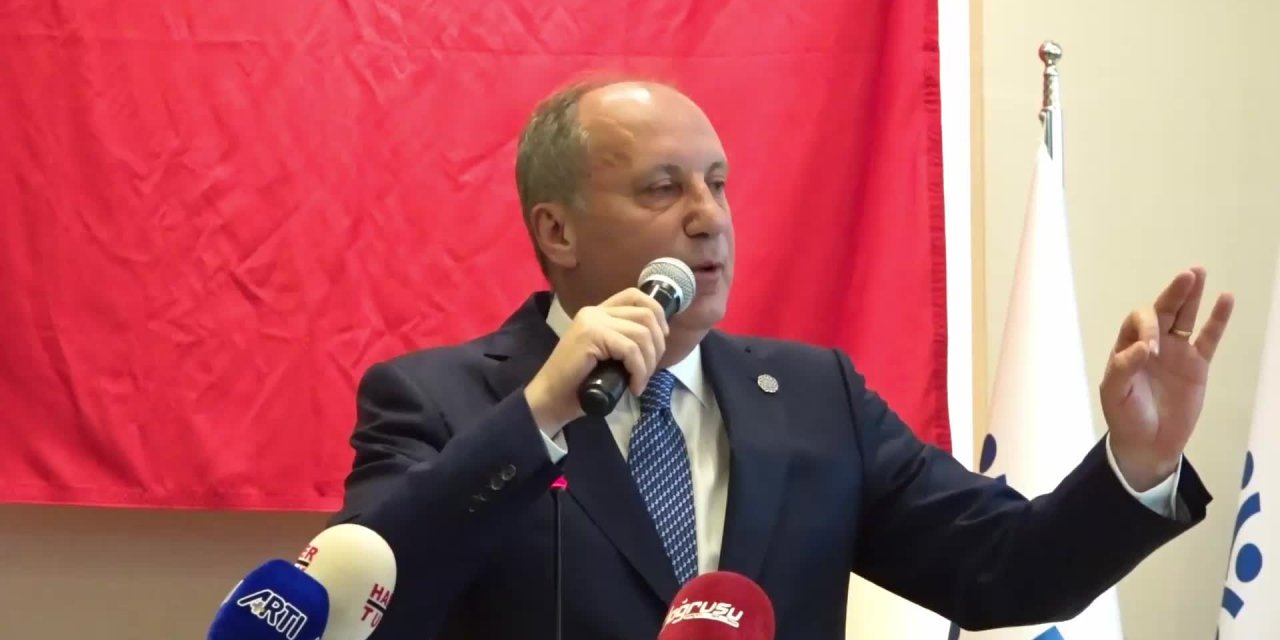 MUHARREM İNCE: 13 UÇAĞIN, 12'SİNİ SATACAĞIZ. BİR UÇAK YETER CUMHURBAŞKANINA