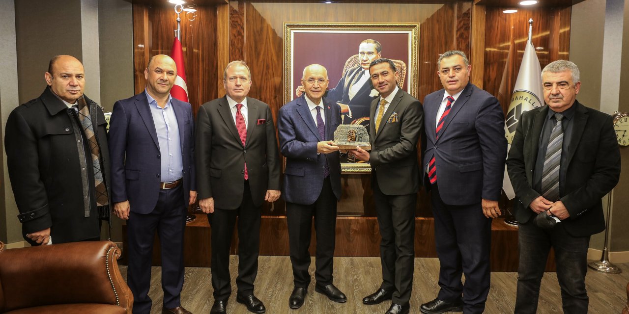 YENİMAHALLE BELEDİYE BAŞKANI YAŞAR, TARSUSLULAR'I AĞIRLADI