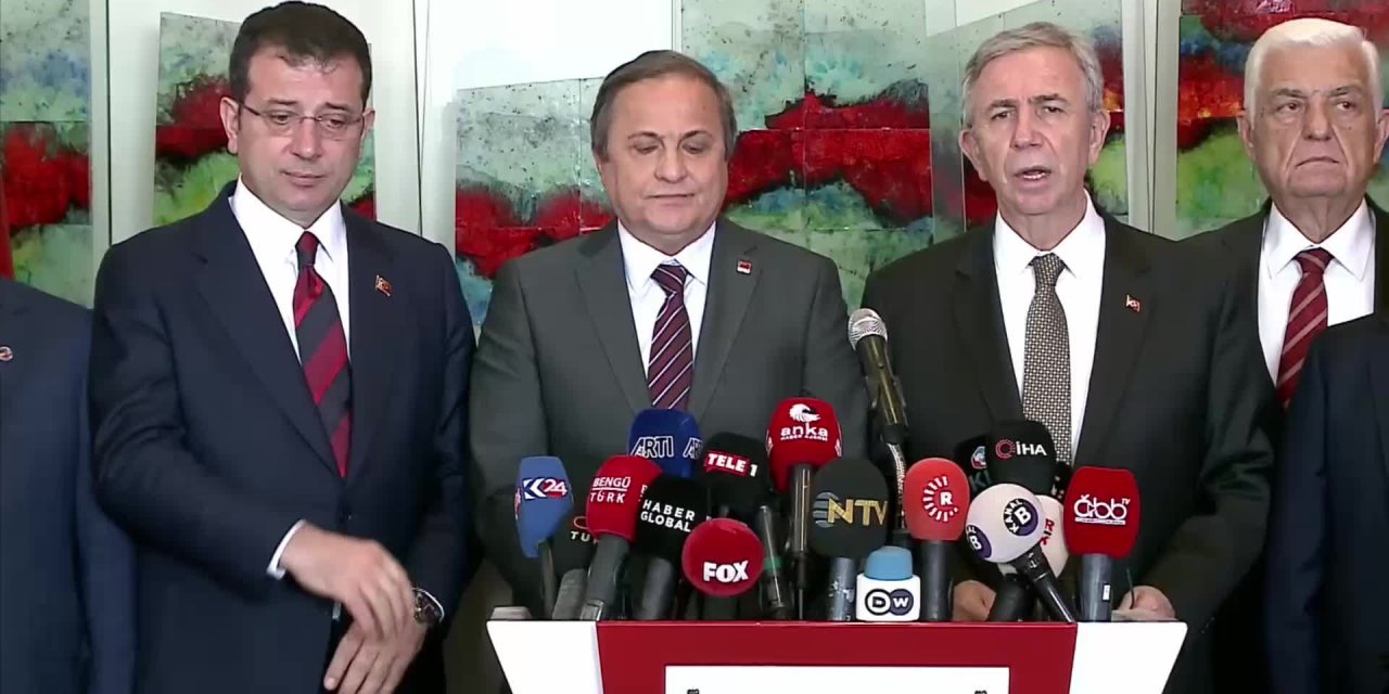 İMAMOĞLU: "ADLİ SİCİL KAYDI İSTİYORUZ. VEREN ADALET BAKANLIĞI, İÇİŞLERİ BAKANLIĞI YANLIŞ YERE SORUŞTURMA AÇIYOR"