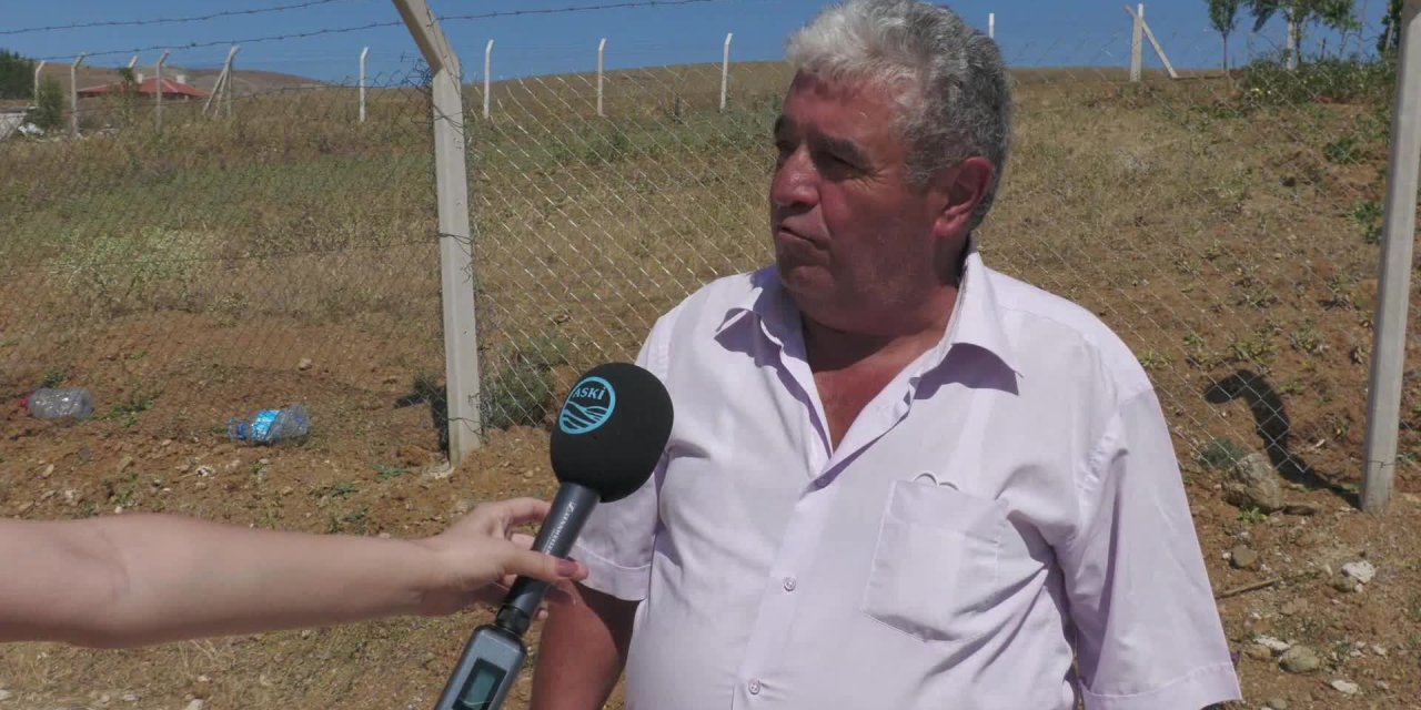 ASKİ, ELMADAĞ HASANOĞLAN’IN İÇME SUYU PROBLEMİNİ ÇÖZMEK ÜZERE DÜĞMEYE BASTI