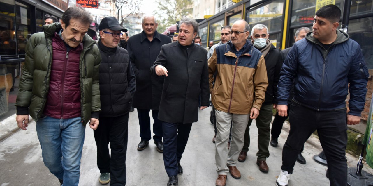 BORNOVA’NIN İKİ SEMBOL ALANINDA SOKAK İYİLEŞTİRME ÇALIŞMASI BAŞLIYOR