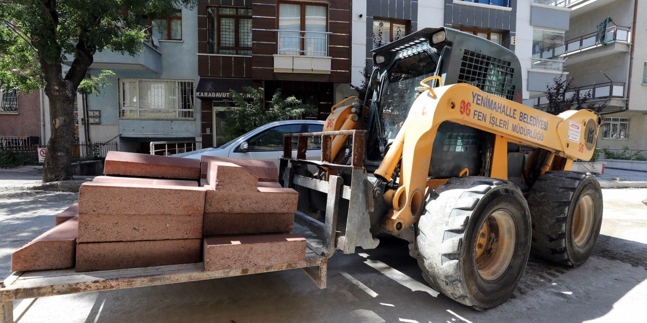 YENİMAHALLE FEN İŞLERİ'NDEN 2021’DE YOĞUN MESAİ