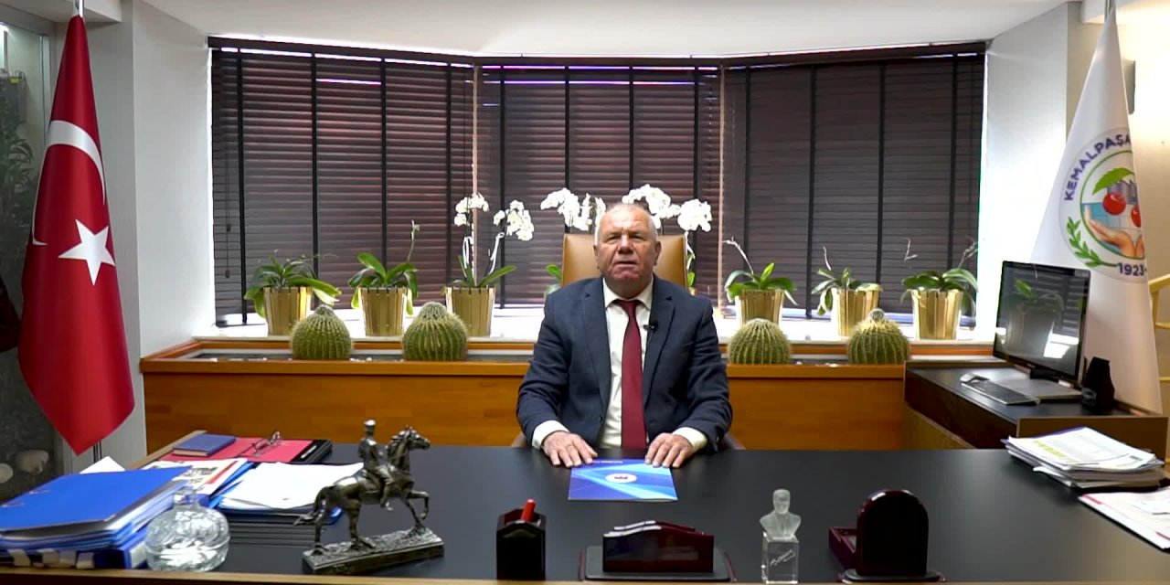 KEMALPAŞA BELEDİYE BAŞKANI KARAKAYALI: "2022 YILININ UMUDUMUZU YEŞERTECEĞİMİZ BİR YIL OLMASINI DİLİYORUM"