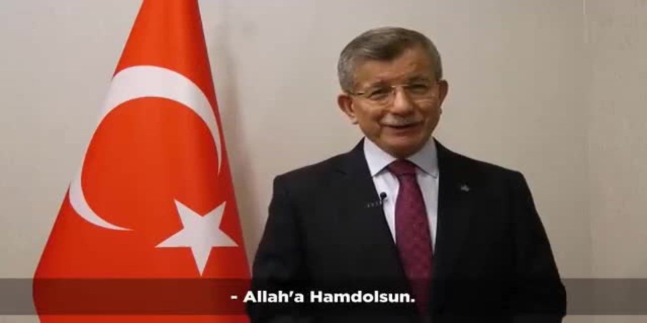 DAVUTOĞLU'DAN YENİ YIL MESAJI