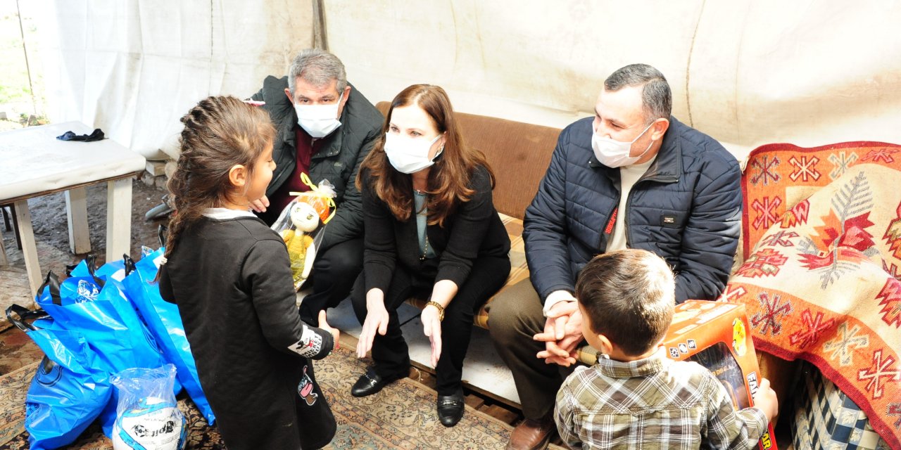 BALÇOVA’DA DOSTLUK GELENEĞİ YENİ YILDA DA SÜRDÜ