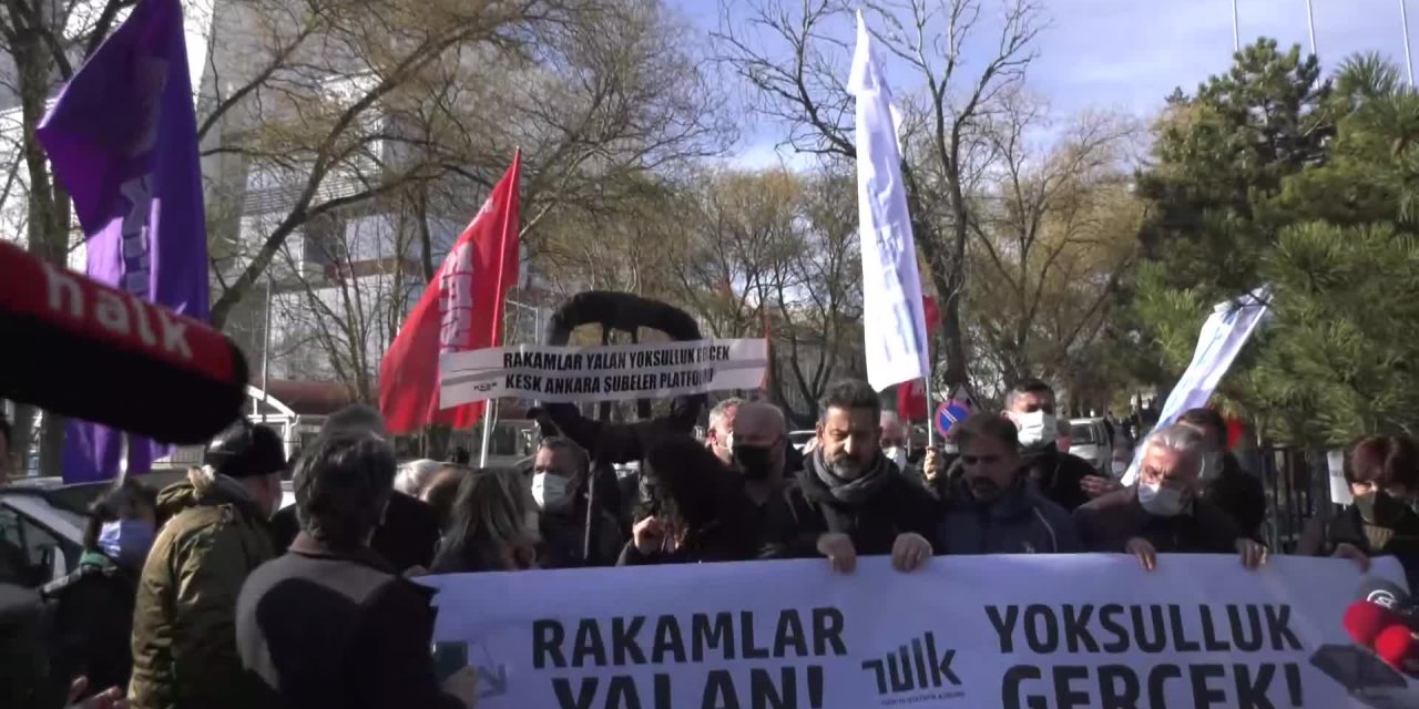 KESK, TÜİK YÖNETİCİLERİ HAKKINDA SUÇ DUYURUSUNDA BULUNACAK: "AÇIKLAMALARI KİMSEYİ İKNA ETMEMEKTEDİR"