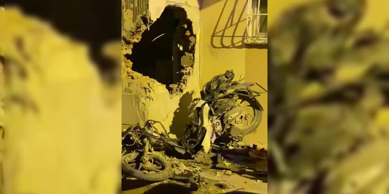 MOTOSİKLETİ ÇALDI, KURYEYİ BIÇAKLADI, KAÇARKEN KAZADA ÖLDÜ