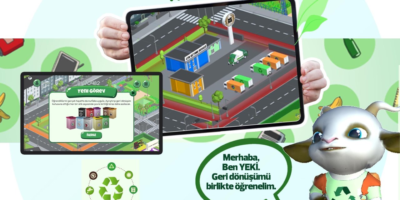 YENİMAHALLE BELEDİYESİ’NDEN EĞİTİCİ MOBİL ÇOCUK OYUNU