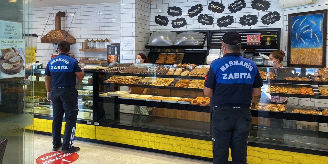 MARMARİS ZABITASINDAN FIRIN DENETİMİ