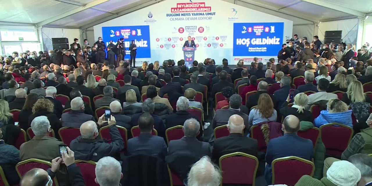 BEYLİKDÜZÜ BELEDİYE BAŞKAN ÇALIK: “DEVLETİN SAHİBİ MİLLETTİR, HÜKÜMET EDENLER KENDİLERİNİ DEVLETİN SAHİBİ OLARAK GÖRMESİNLER”