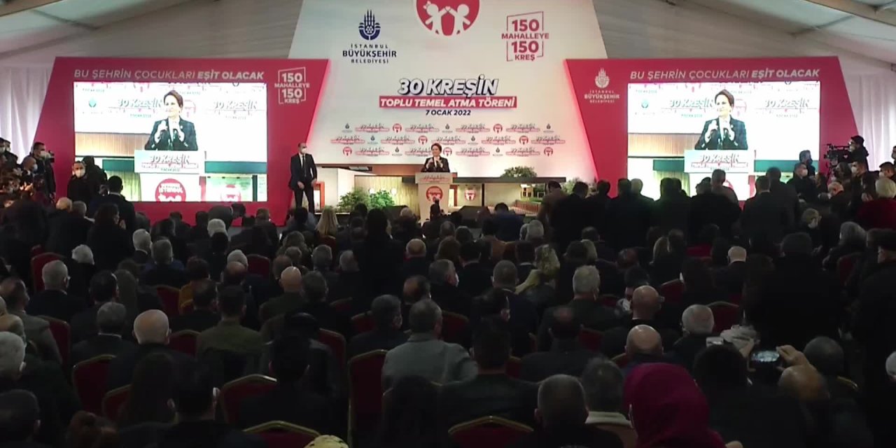 AKŞENER, İBB’NİN 30 KREŞİN TOPLU TEMEL ATMA TÖRENİ’NE KATILDI: “BİR KREŞLE ÇARESİZLİĞİN ÖNÜNDE BİR DUVARI YIKIYORSUNUZ”