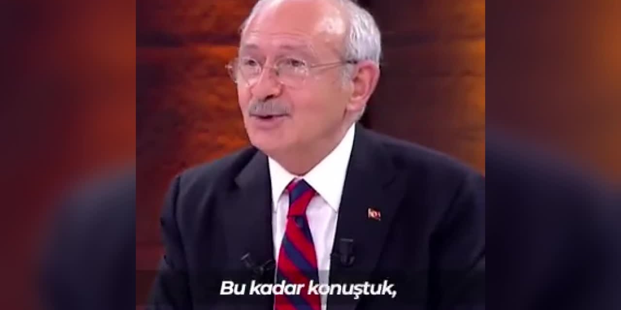 KILIÇDAROĞLU: "BU KADAR KİŞİYİ ARAYA SOKMANA GEREK YOK ERDOĞAN, ÇEKİNME ARA"