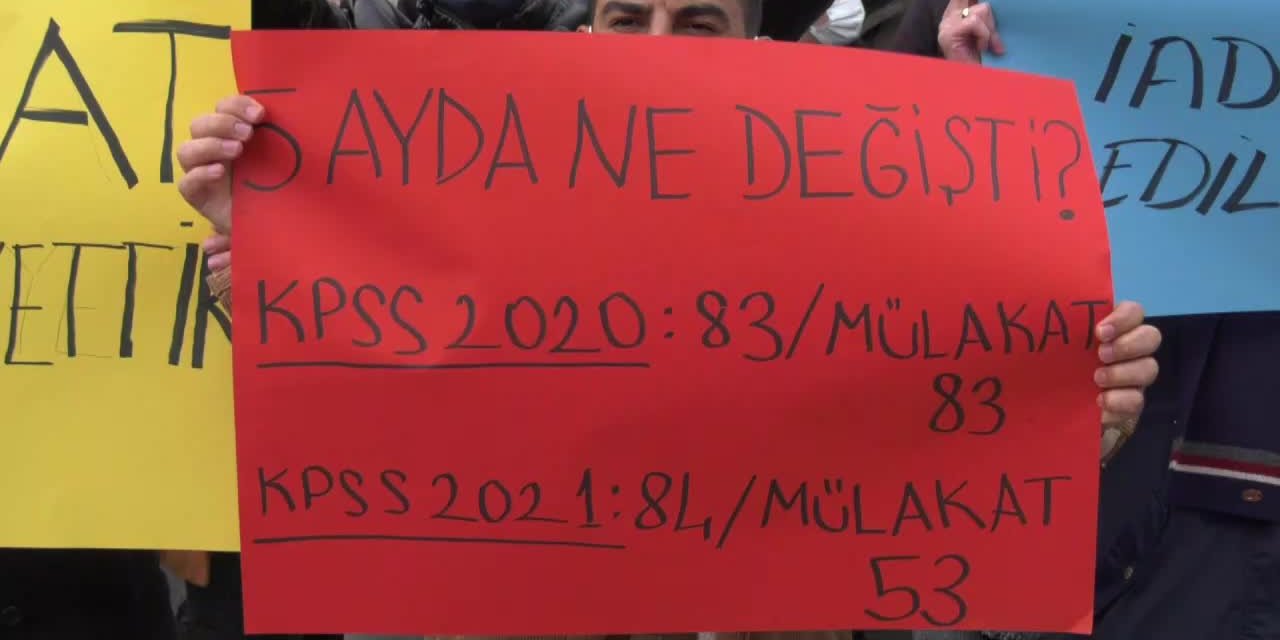 MÜLAKAT MAĞDURU ÖĞRETMENLER, ANKARA’DAN SESLENDİ: “YÜZÜME TÜM KAPILARI KAPATTINIZ”