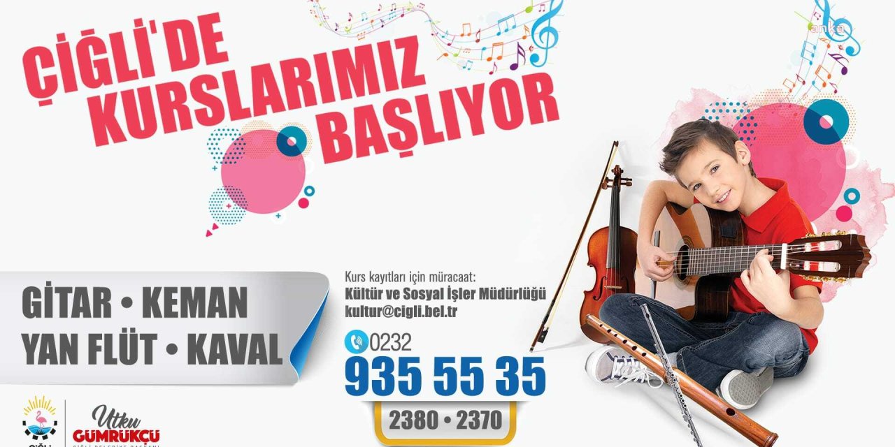 ÇİĞLİ’DE YENİ YILIN İLK KURSLARI BAŞLIYOR