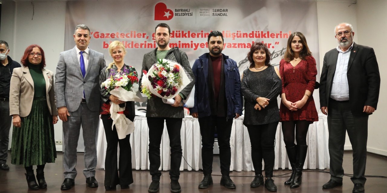 GAZETECİLERİN SORUNLARI BAYRAKLI’DA KONUŞULDU