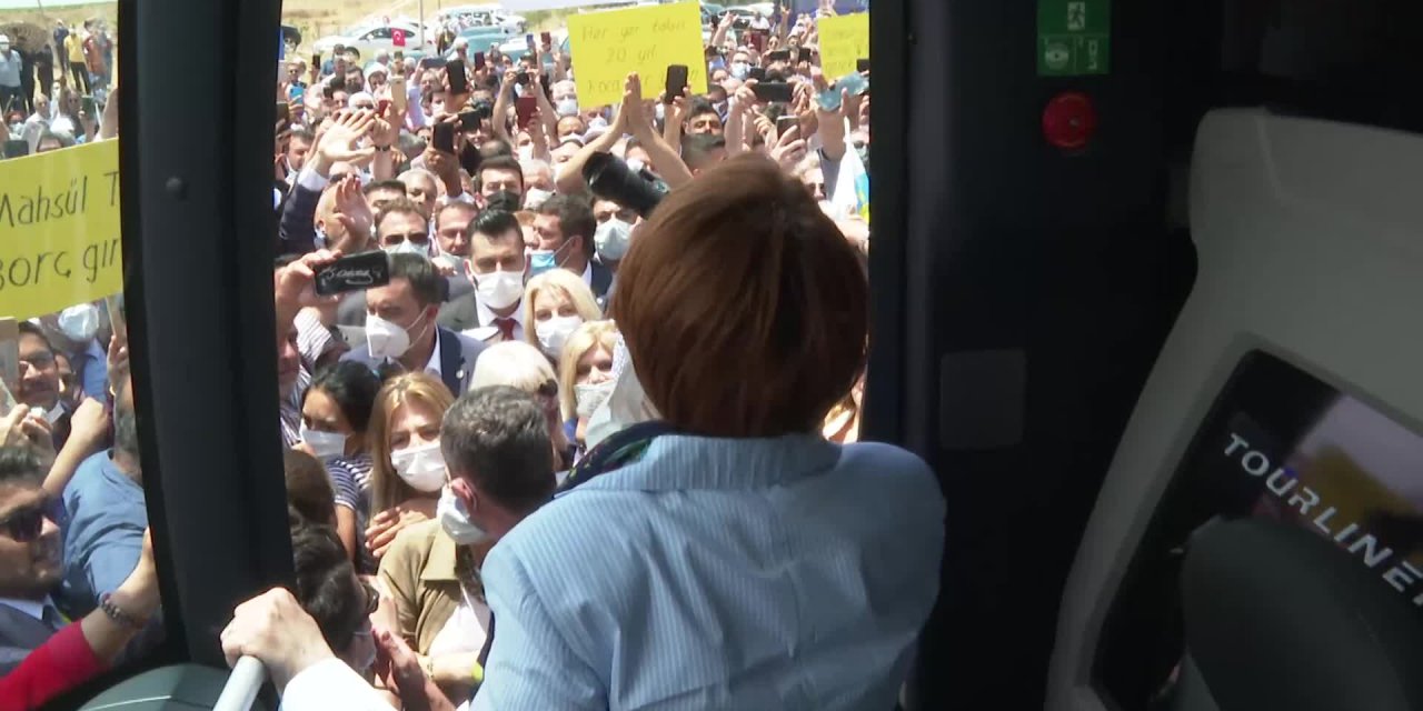 AKŞENER ADANA'DA: "VARIMI YOĞUMU YATIRDIM, 500 TON KARPUZUM DURUYOR, EĞER HALKSAK, YETER"