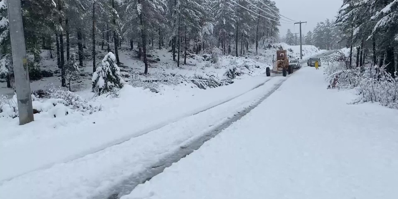 ANTALYA BÜYÜKŞEHİR BELEDİYESİ’NİN KAR MESAİSİ