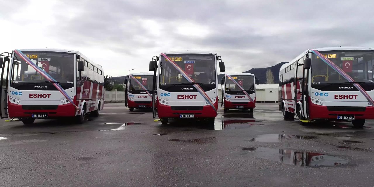 İZMİR'DE TOPLU ULAŞIMA 22 MİDİBÜS DAHA EKLENDİ