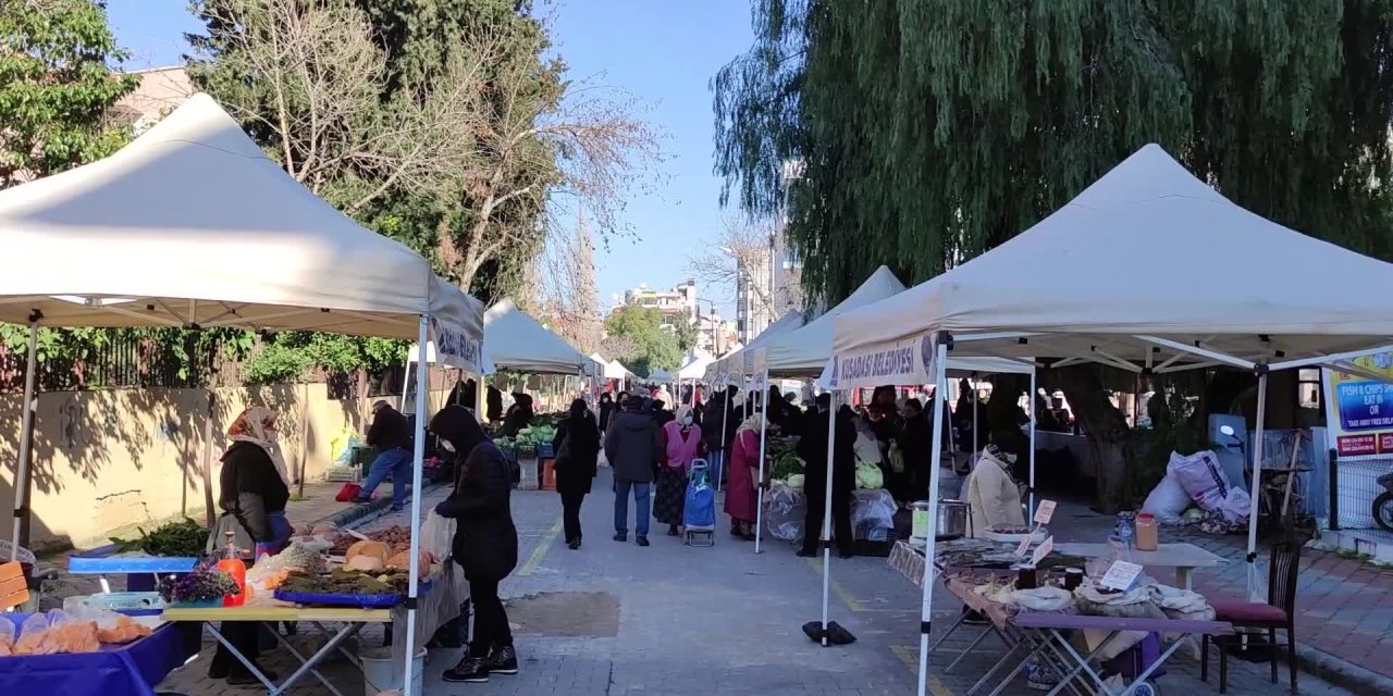 KUŞADALILAR, SAĞLIKLI GIDAYLA YEREL ÜRETİCİ PAZARINDA BULUŞUYOR