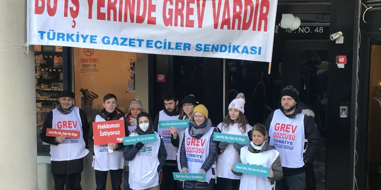 BBC TÜRKÇE ÇALIŞANLARI GREVE ÇIKTI