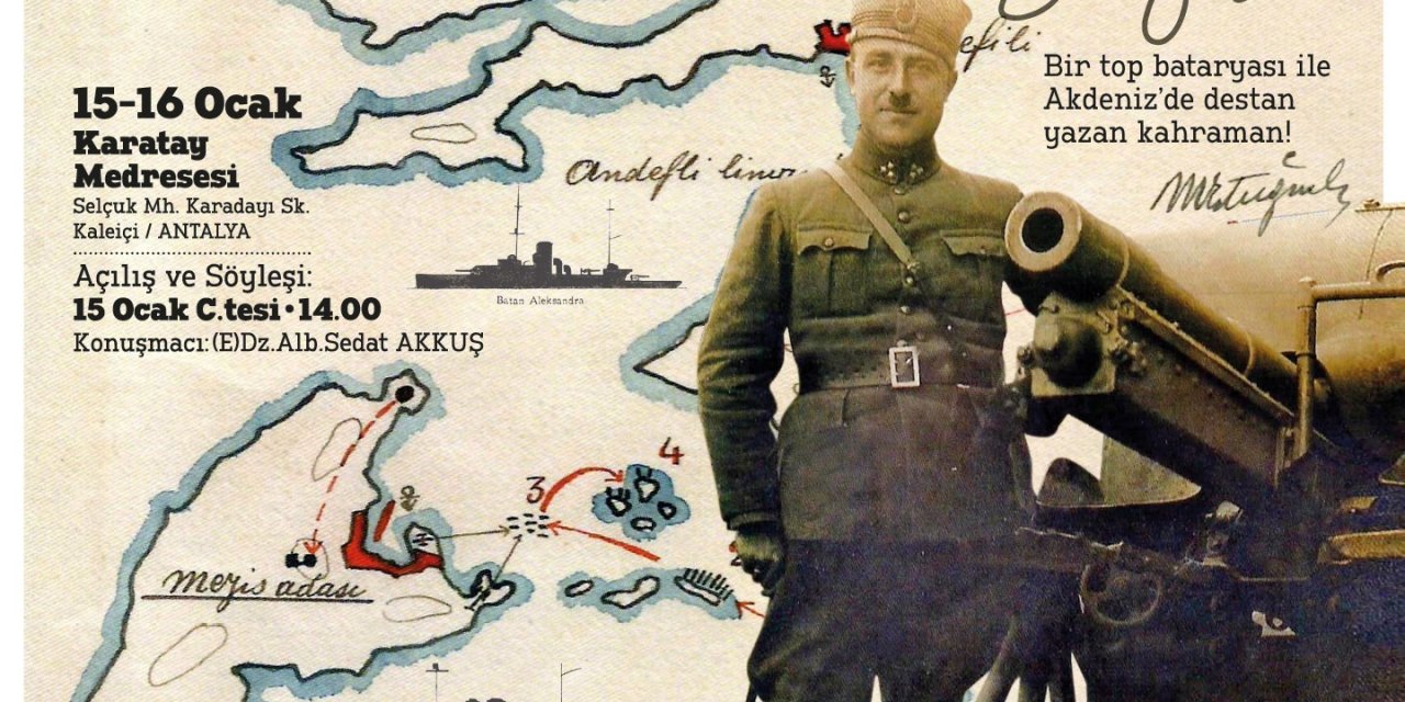 ANTALYA BÜYÜKŞEHİR BELEDİYESİ MUSTAFA AKER’İ ANIYOR