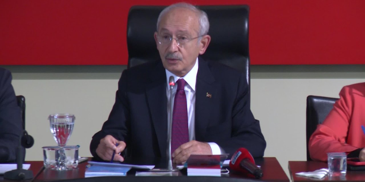 CHP PARTİ MECLİSİ, KILIÇDAROĞLU'NUN BAŞKANLIĞINDA TOPLANDI