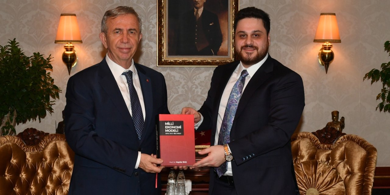 BTP GENEL BAŞKANI HÜSEYİN BAŞ, MANSUR YAVAŞ’I ZİYARET ETTİ