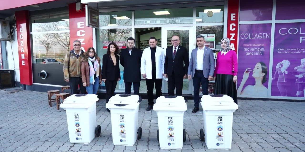 TURGUTLU BELEDİYESİ, ÇEKOOP VE MANİSA ECZACI ODASINDAN ATIK İLAÇ İŞ BİRLİĞİ