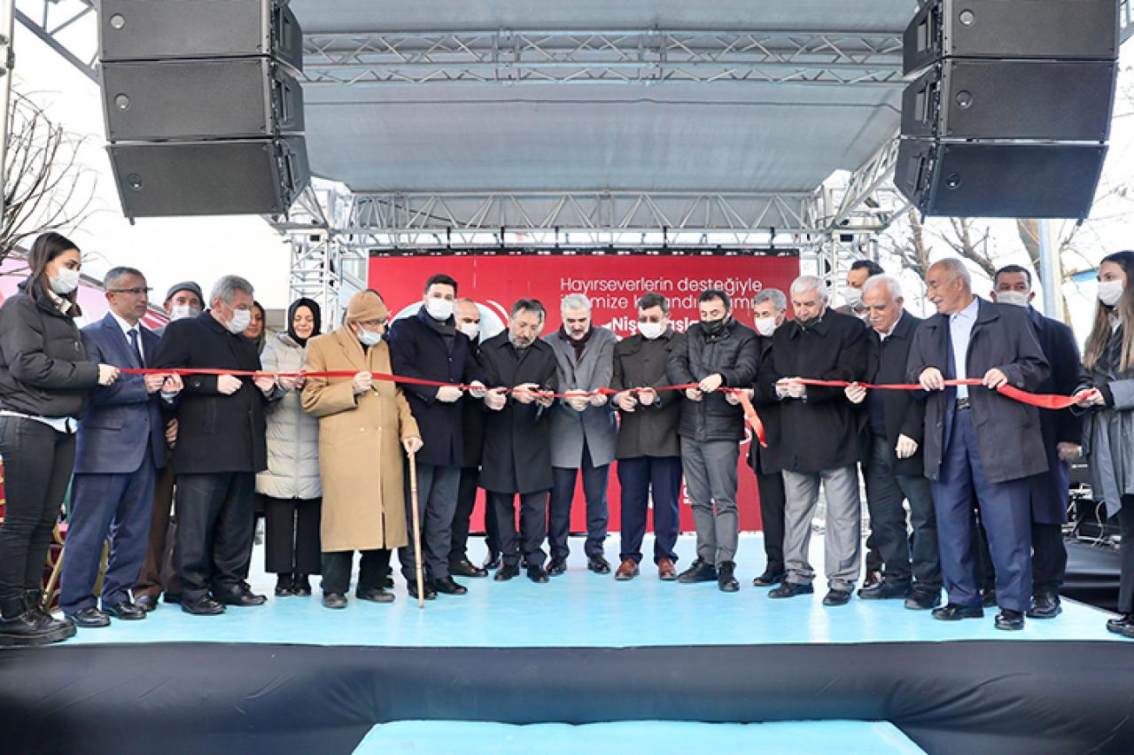 NİŞANTAŞLAR AHMEDDİN CAMİİ İBADETE AÇILDI