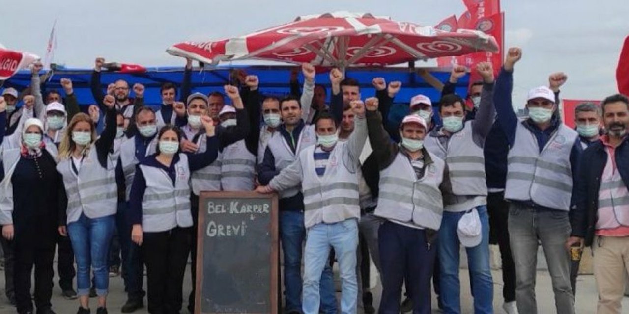 BEL KARPER'DE 260 GÜN SÜREN GREVİN ARDINDAN TOPLU İŞ SÖZLEŞMESİ İMZALANDI