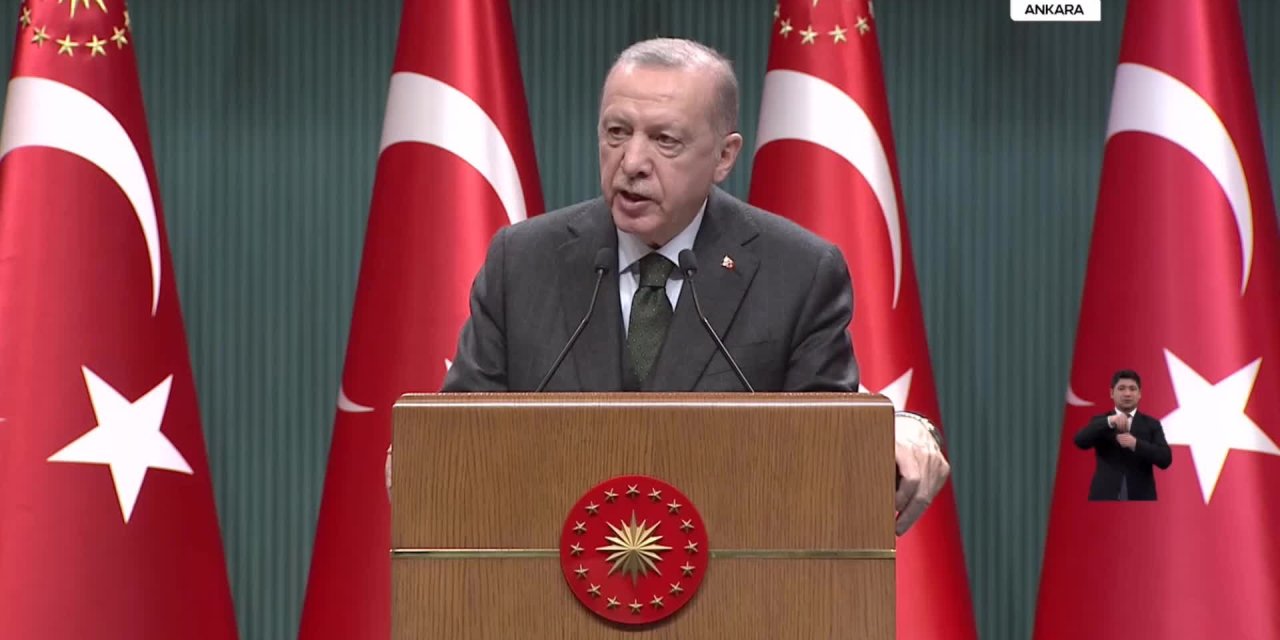 ERDOĞAN: EN DÜŞÜK TARİFEDE AYLIK TÜKETİMİ 150 KİLOVATTAN 210 KİLOVATA ÇIKARTIYORUZ