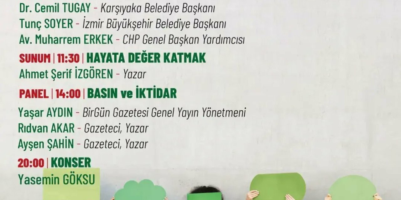 KARŞIYAKA'DA “TOPLUMSAL DÜŞÜNCE GÜNLERİ” BAŞLIYOR