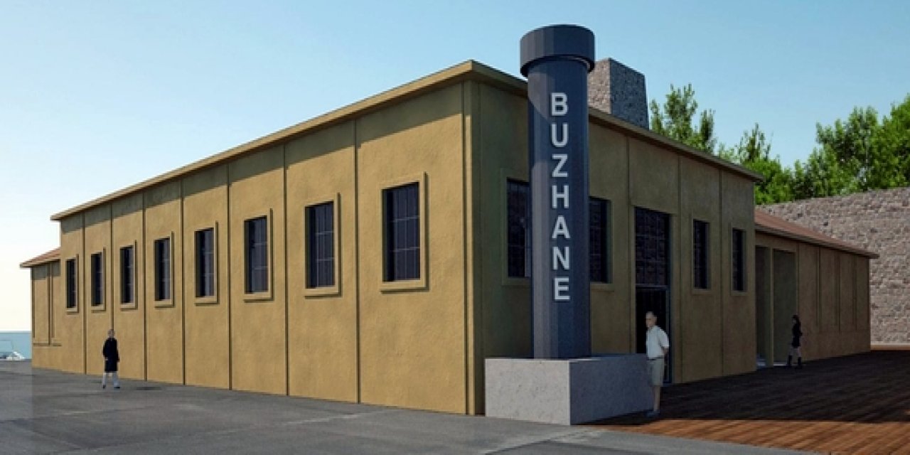 SİNOP'TA TARİHİ BUZHANE BİNASI, RESTORE EDİLİYOR