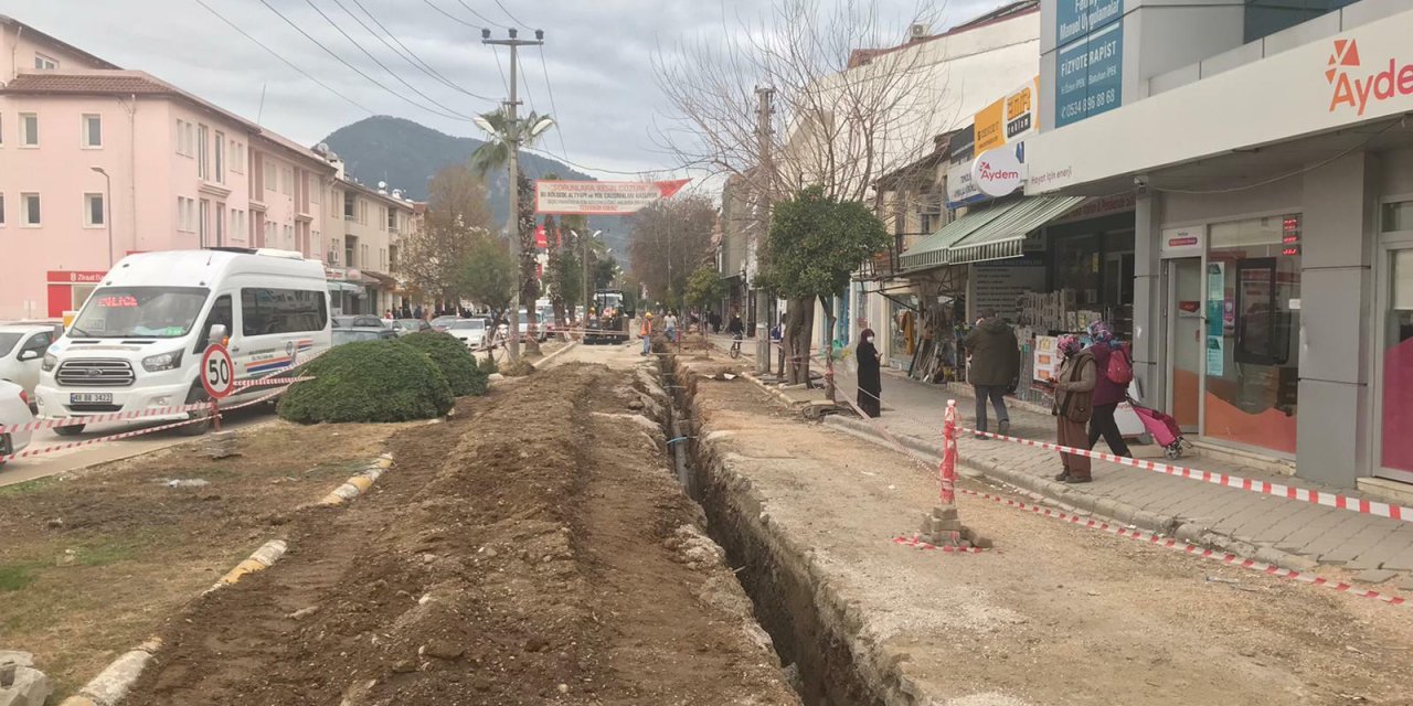 MUĞLA BÜYÜKŞEHİR'DEN FETHİYE’YE 10 MİLYONLUK BİR ALTYAPI YATIRIMI DAHA