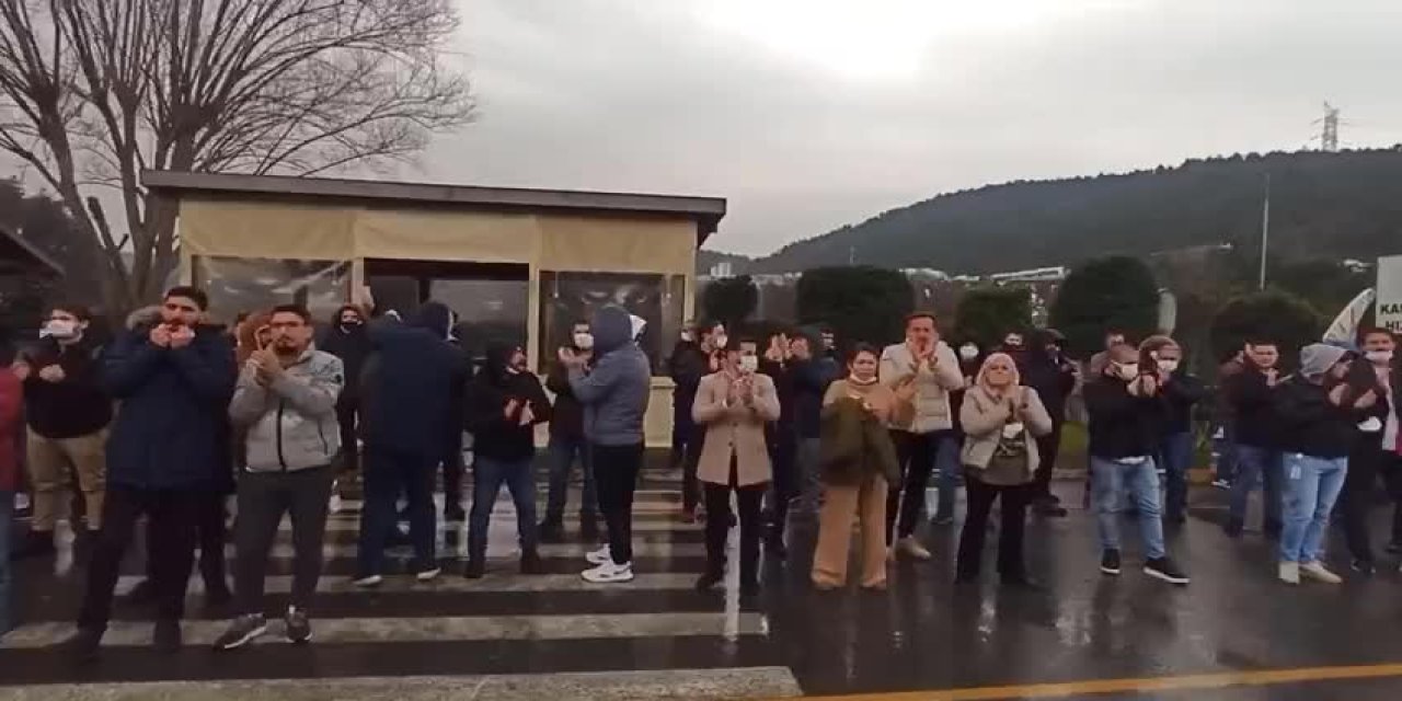 DİGİTÜRK ÇALIŞANLARINDAN 'ZAM' PROTESTOSU