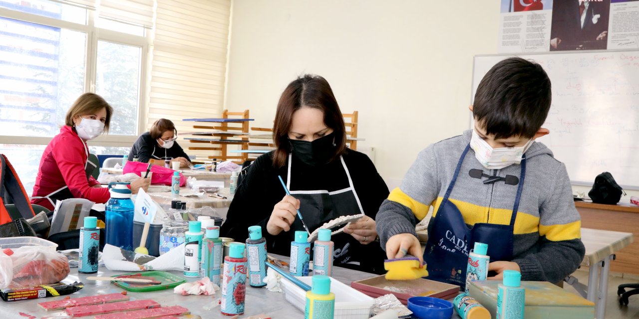ÇANKAYA EVLERİ, YARIYIL TATİLİNDE KAPILARINI ÇOCUKLARA DA AÇTI