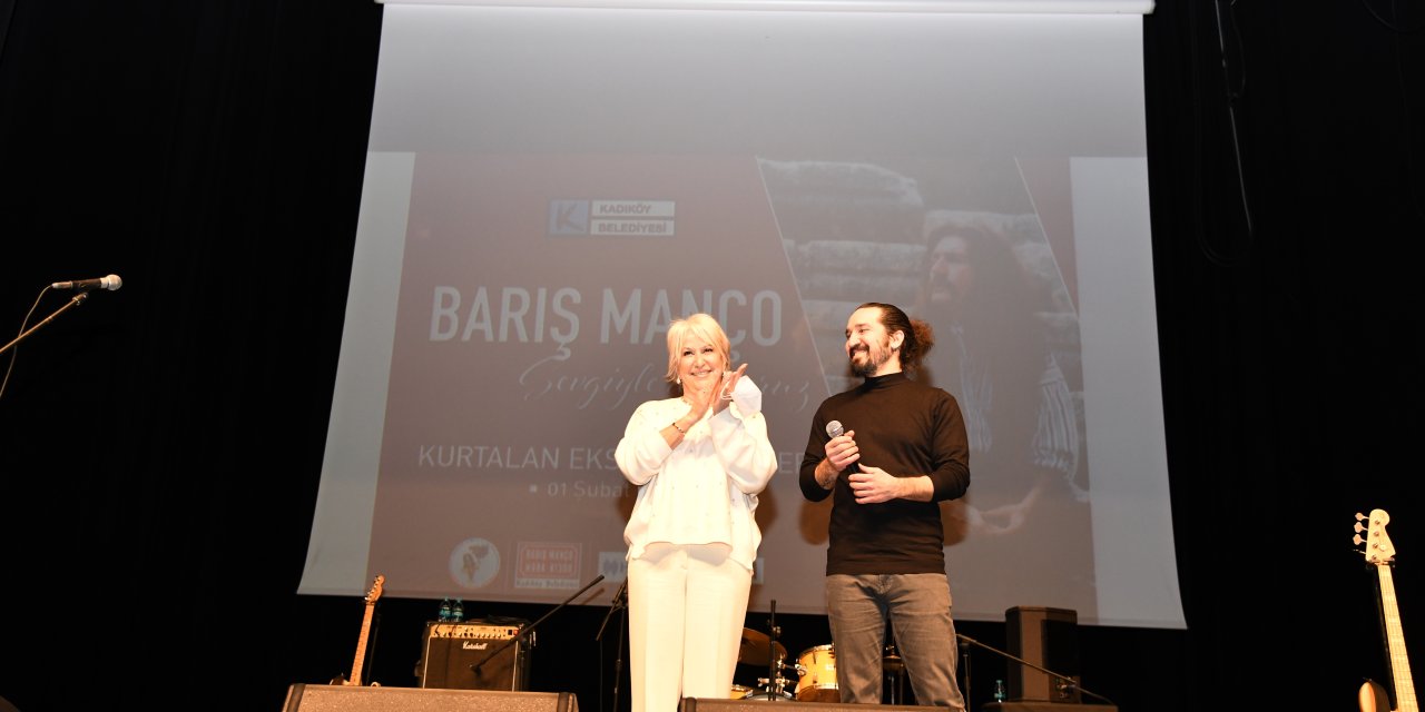 BARIŞ MANÇO KADIKÖY’DE ANILDI