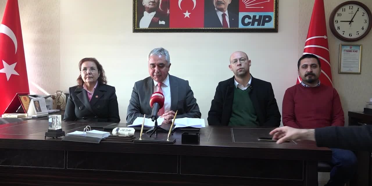 CHP AYDIN İL BAŞKANI ÇANKIR: "ÖZLEM ÇERÇİOĞLU'NA FETÖ'VARİ KUMPAS KURULDU"