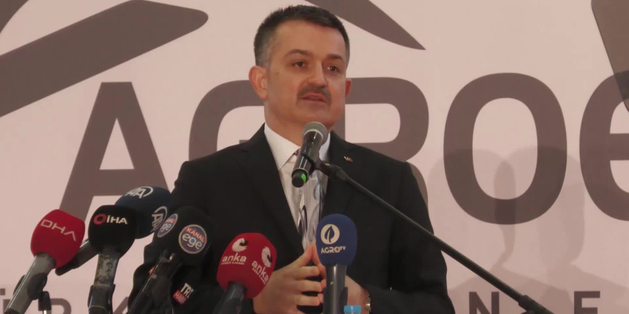 BAKAN PAKDEMİRLİ: "ÜLKEMİZİ DÜNYANIN TARIMSAL ÜRETİM ÜSSÜ YAPMAK İÇİN ÇALIŞIYORUZ"