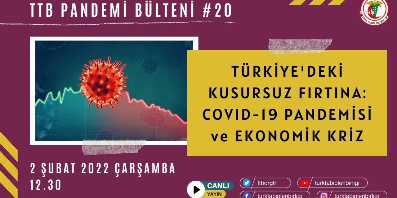 TTB: “SALGIN ÖNLEMLERİNİ TAMAMEN KALDIRMAK BİNLERCE İNSANIN FAZLADAN ÖLÜMÜNE NEDEN OLACAKTIR”